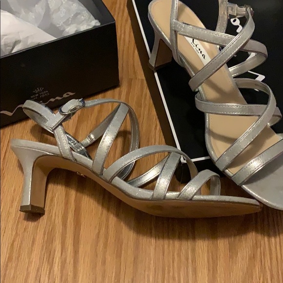 Nina Genaya Strappy Evening Sandals 